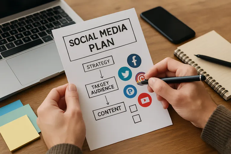 Social media plan voorbeeld: zo bouw je een sterke strategie voor jouw merk